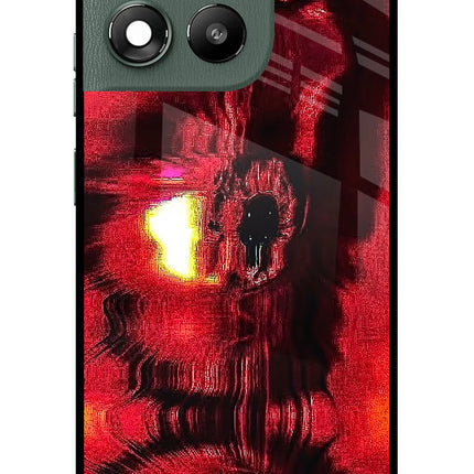Fire Eye Moto G67 Power 5G Glass Case