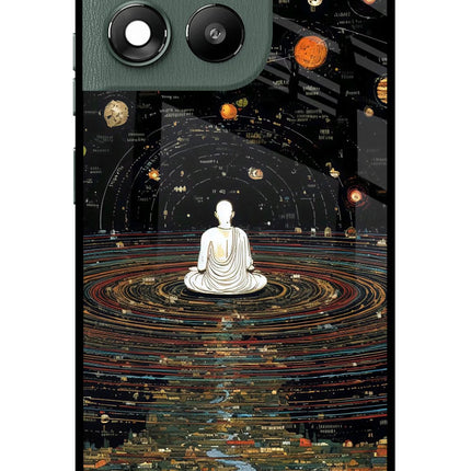 Space Monk Moto G67 Power 5G Glass Case