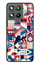 Colorful Pattern Moto G67 Power 5G Pop Case by Casekaro