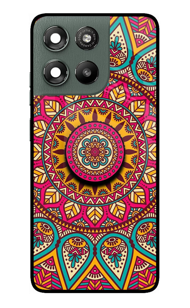Mandala Moto G67 Power 5G Pop Case by Casekaro