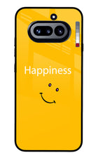 Happiness With Smiley Nothing Phone 4a Glass Case