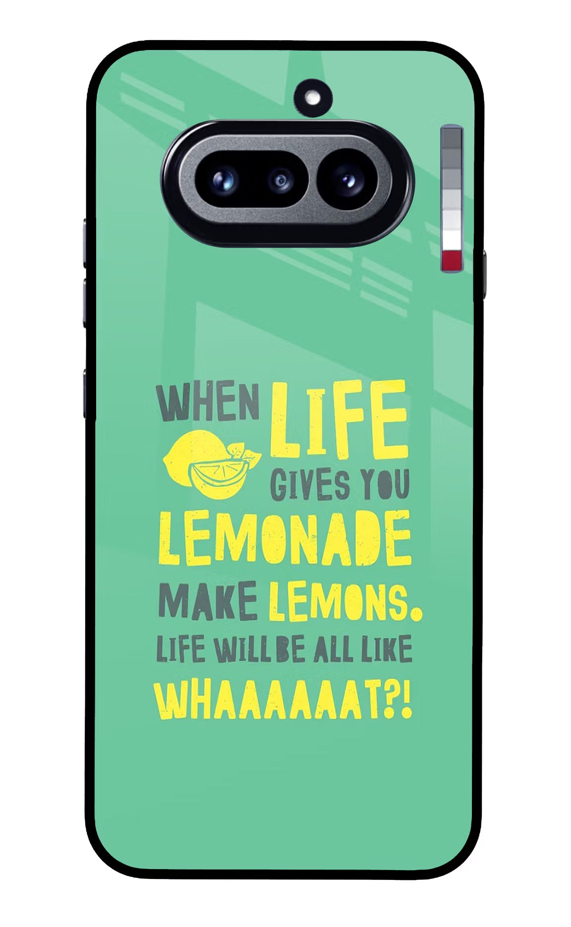 Quote Nothing Phone 4a Glass Case