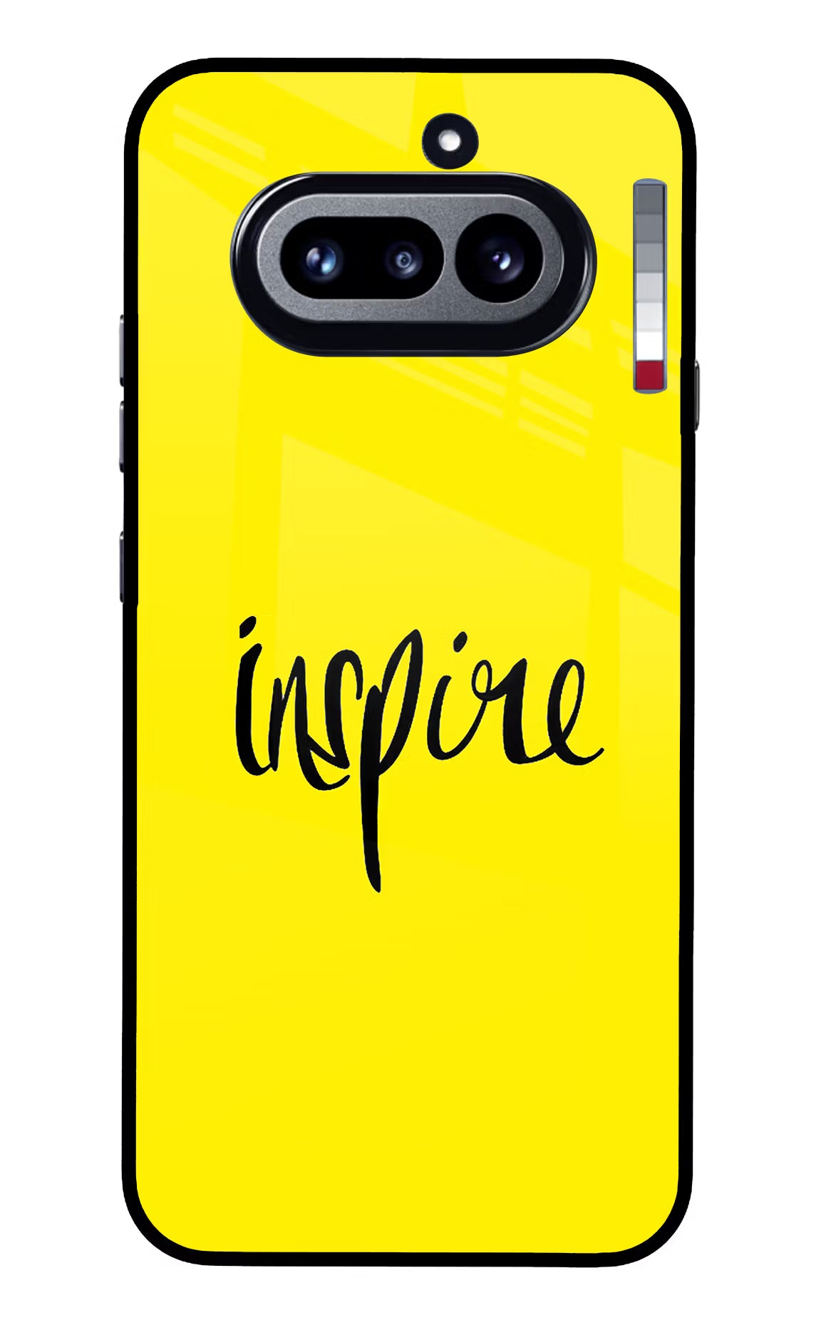 Inspire Nothing Phone 4a Glass Case Back Cover by Casekaro