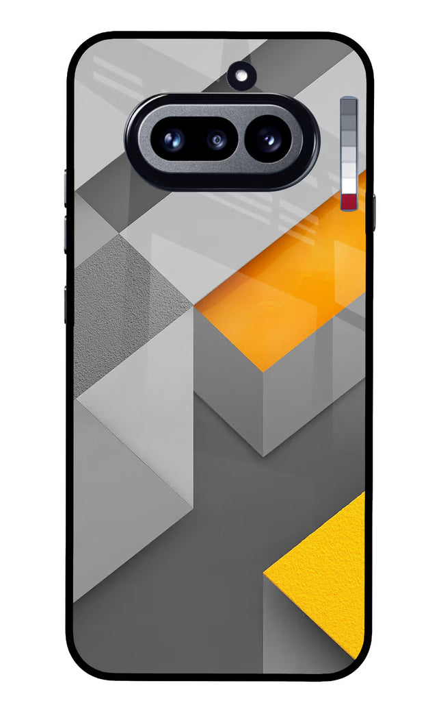 Abstract Nothing Phone 4a Glass Case Back Cover by Casekaro
