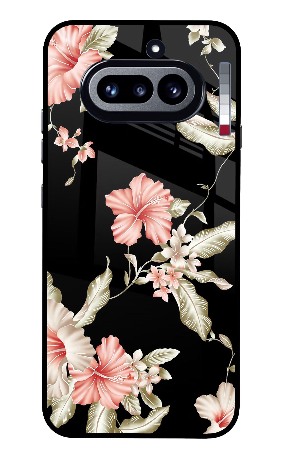 Flowers Nothing Phone 4a Glass Case
