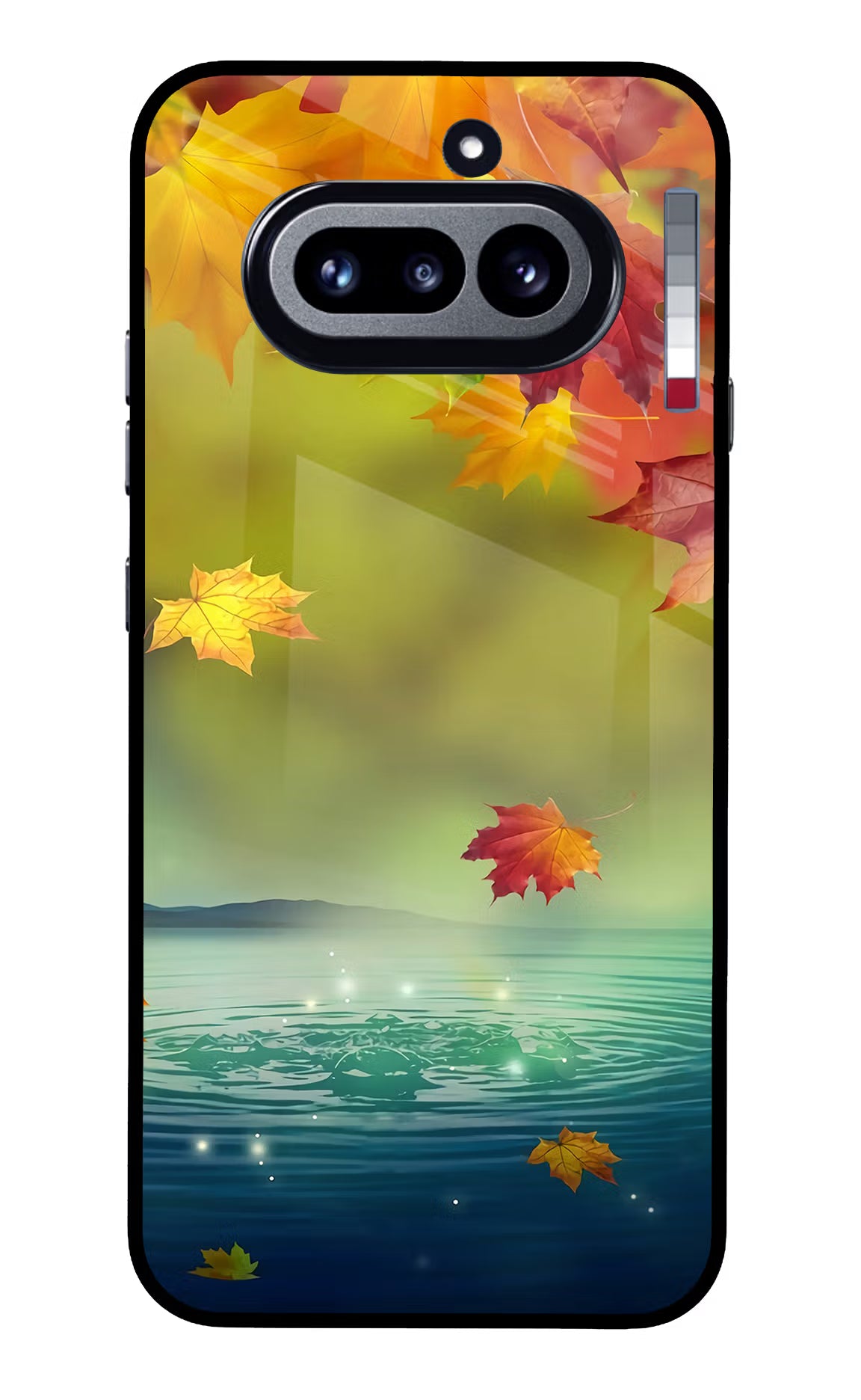 Flowers Nothing Phone 4a Glass Case Back Cover by Casekaro