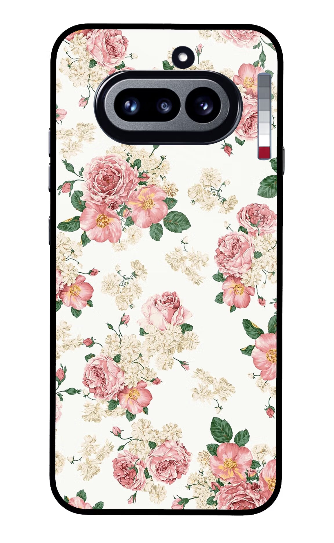 Flowers Nothing Phone 4a Glass Case