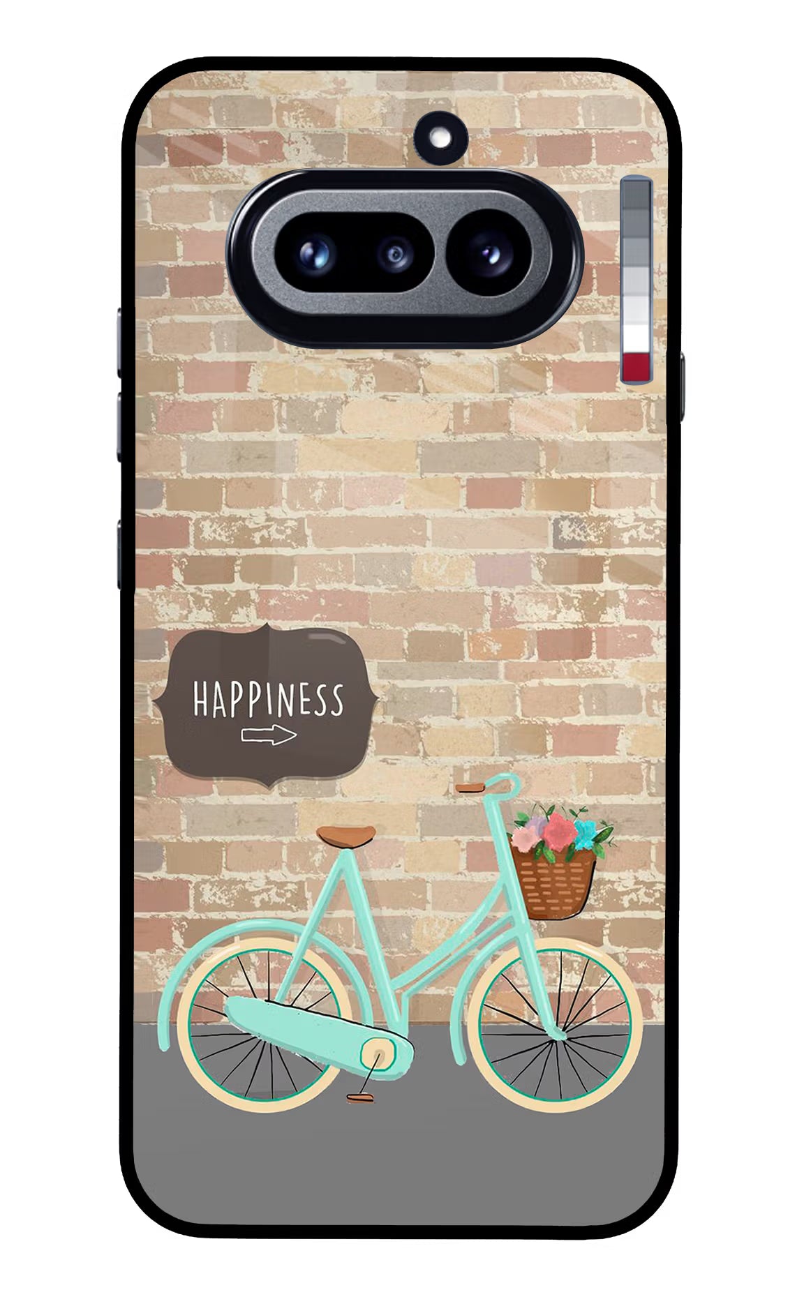 Happiness Artwork Nothing Phone 4a Glass Case