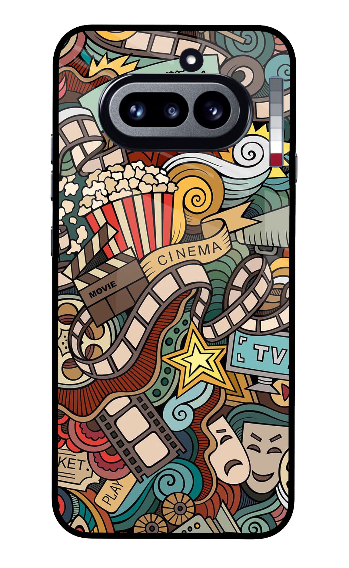 Cinema Abstract Nothing Phone 4a Glass Case