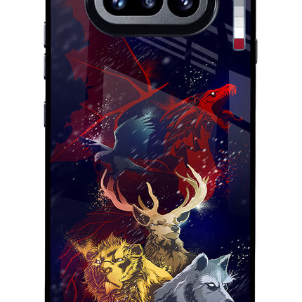 Game Of Thrones Nothing Phone 4a Glass Case Back Cover by Casekaro