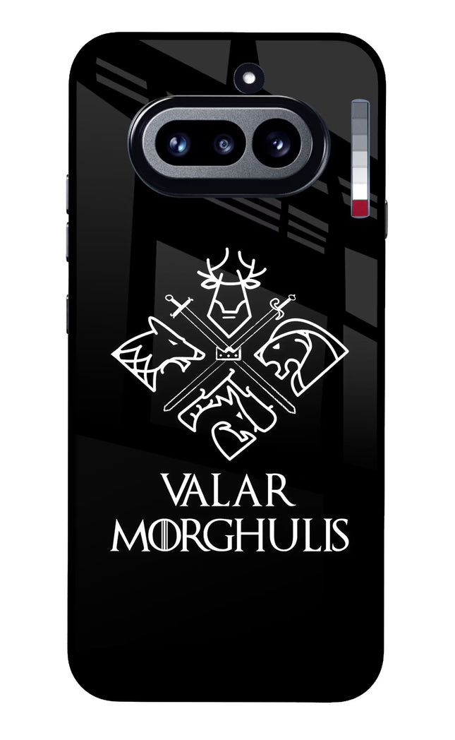 Valar Morghulis | Game Of Thrones Nothing Phone 4a Glass Case Back Cover by Casekaro