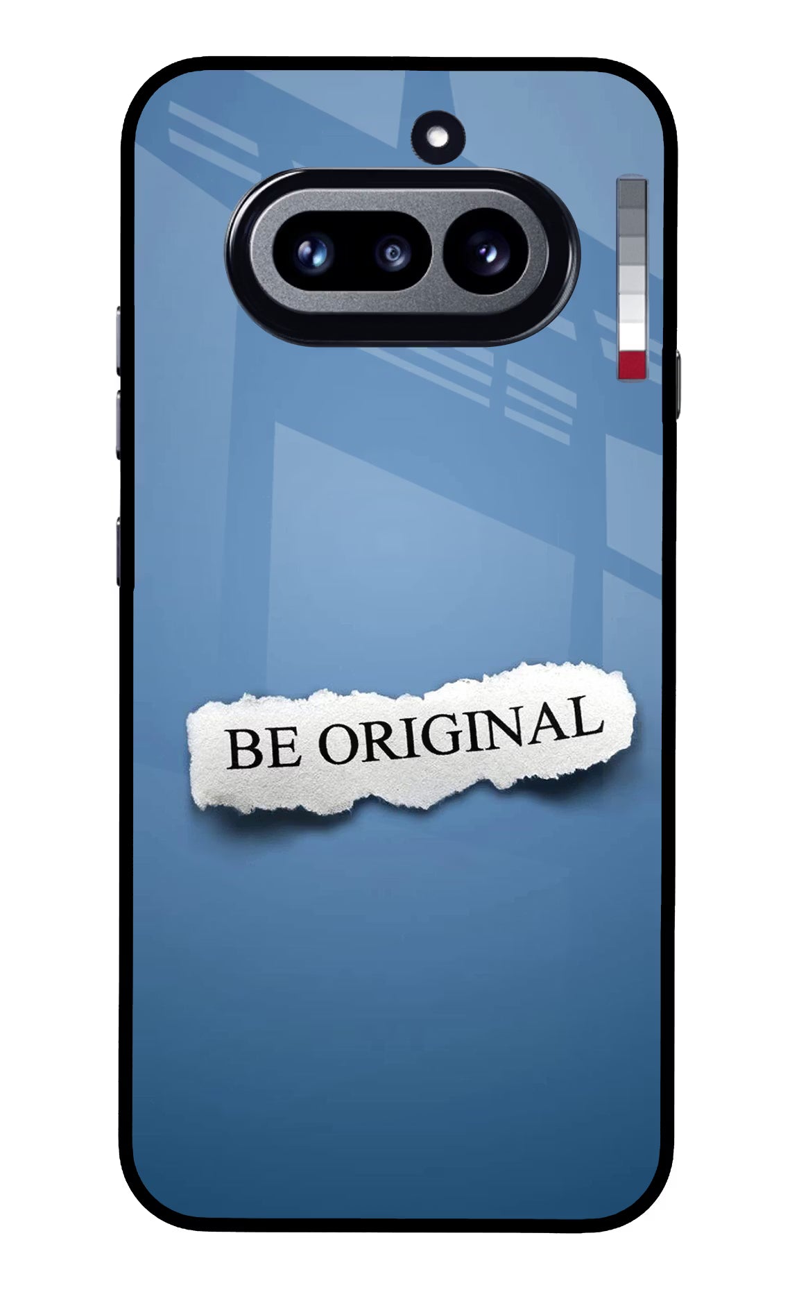 Be Original Nothing Phone 4a Glass Case Back Cover by Casekaro