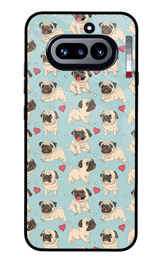 Pug Dog Nothing Phone 4a Glass Case
