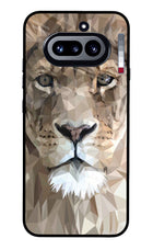 Lion Art Nothing Phone 4a Glass Case