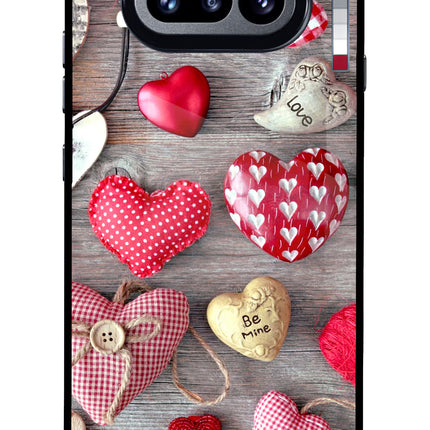 Love Wallpaper Nothing Phone 4a Glass Case Back Cover by Casekaro