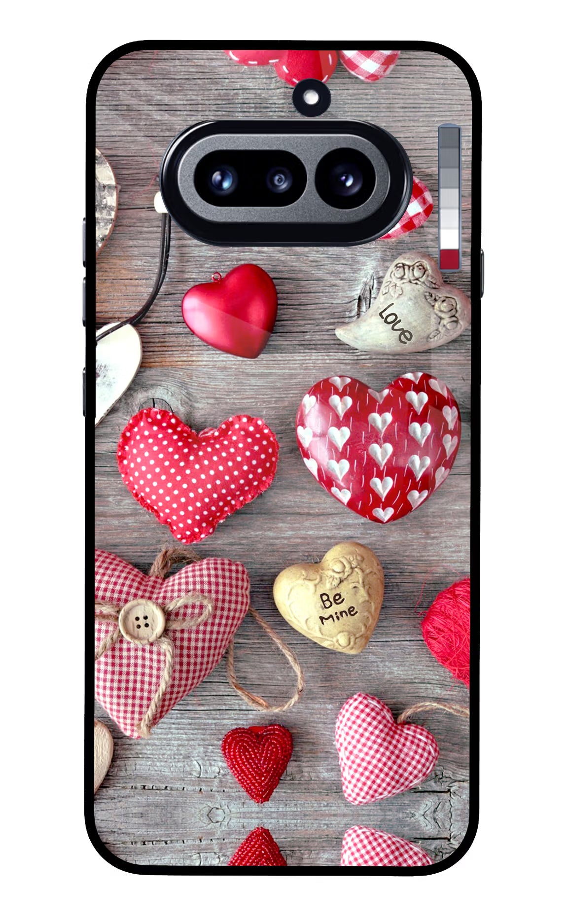 Love Wallpaper Nothing Phone 4a Glass Case Back Cover by Casekaro