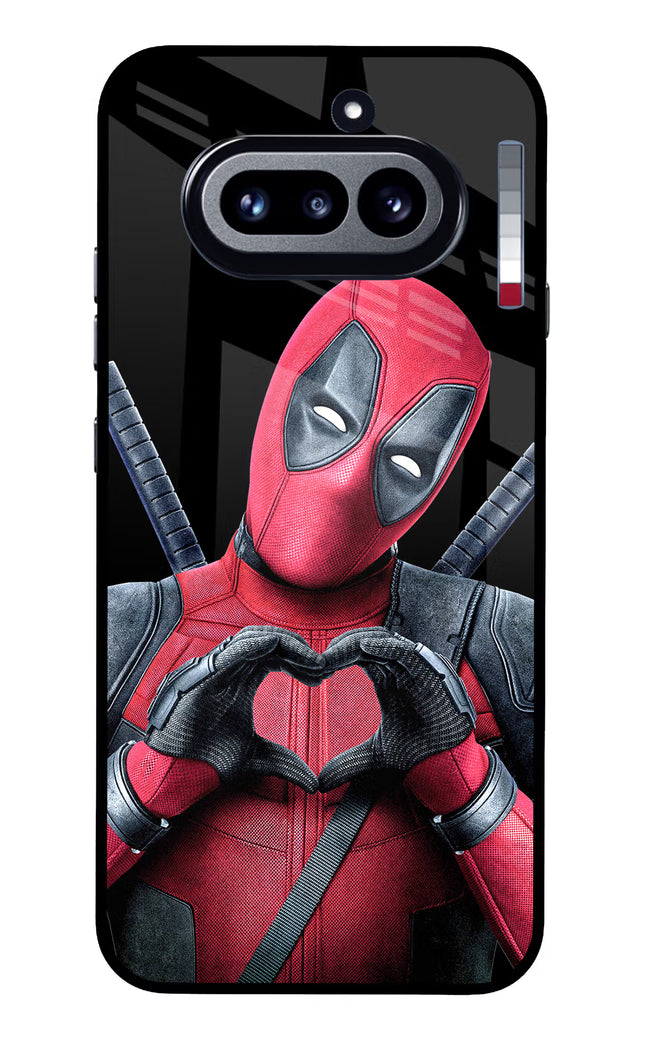 Deadpool Nothing Phone 4a Glass Case