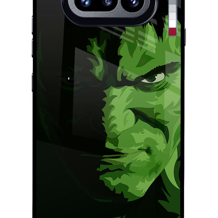HULK Nothing Phone 4a Glass Case Back Cover by Casekaro