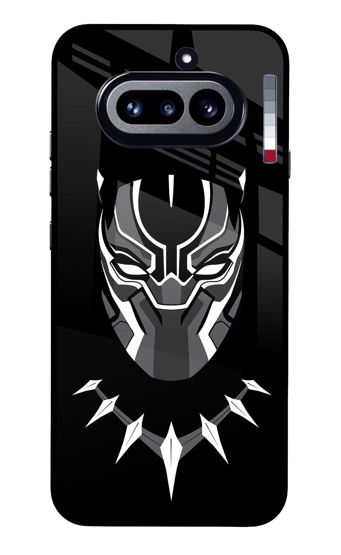 Black Panther Nothing Phone 4a Glass Case Back Cover by Casekaro