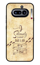 I Solemnly swear that i up to no good Nothing Phone 4a Glass Case