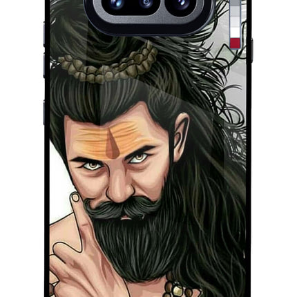 Mahadev Nothing Phone 4a Glass Case Back Cover by Casekaro