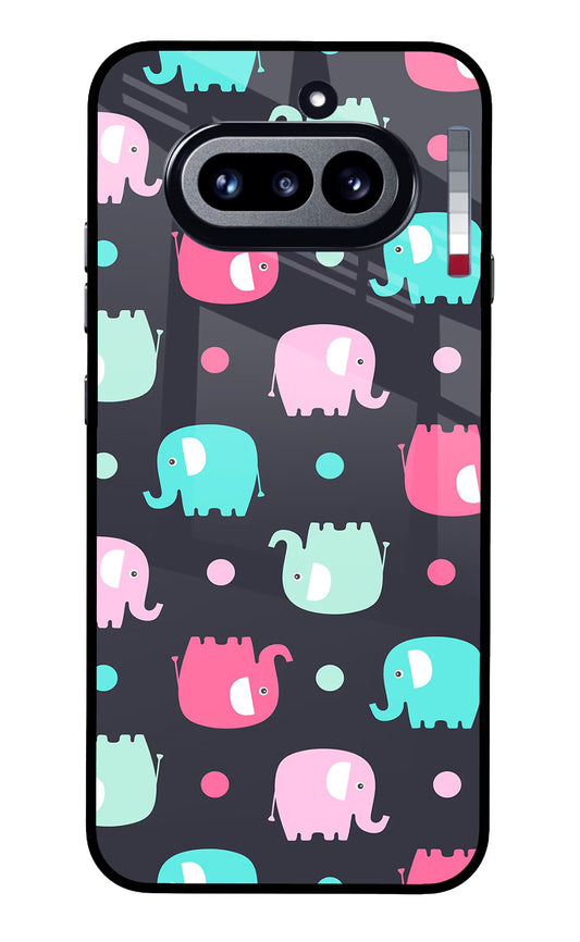 Elephants Nothing Phone 4a Glass Case