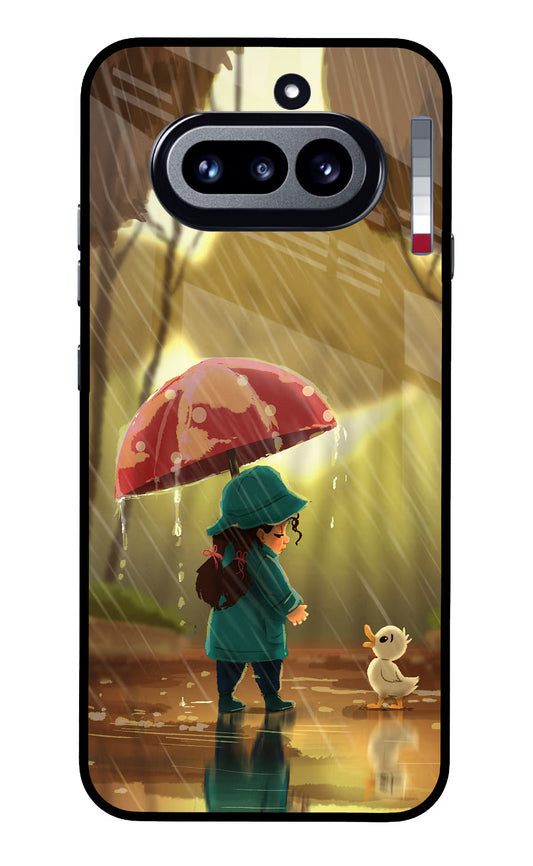 Rainy Day Nothing Phone 4a Glass Case