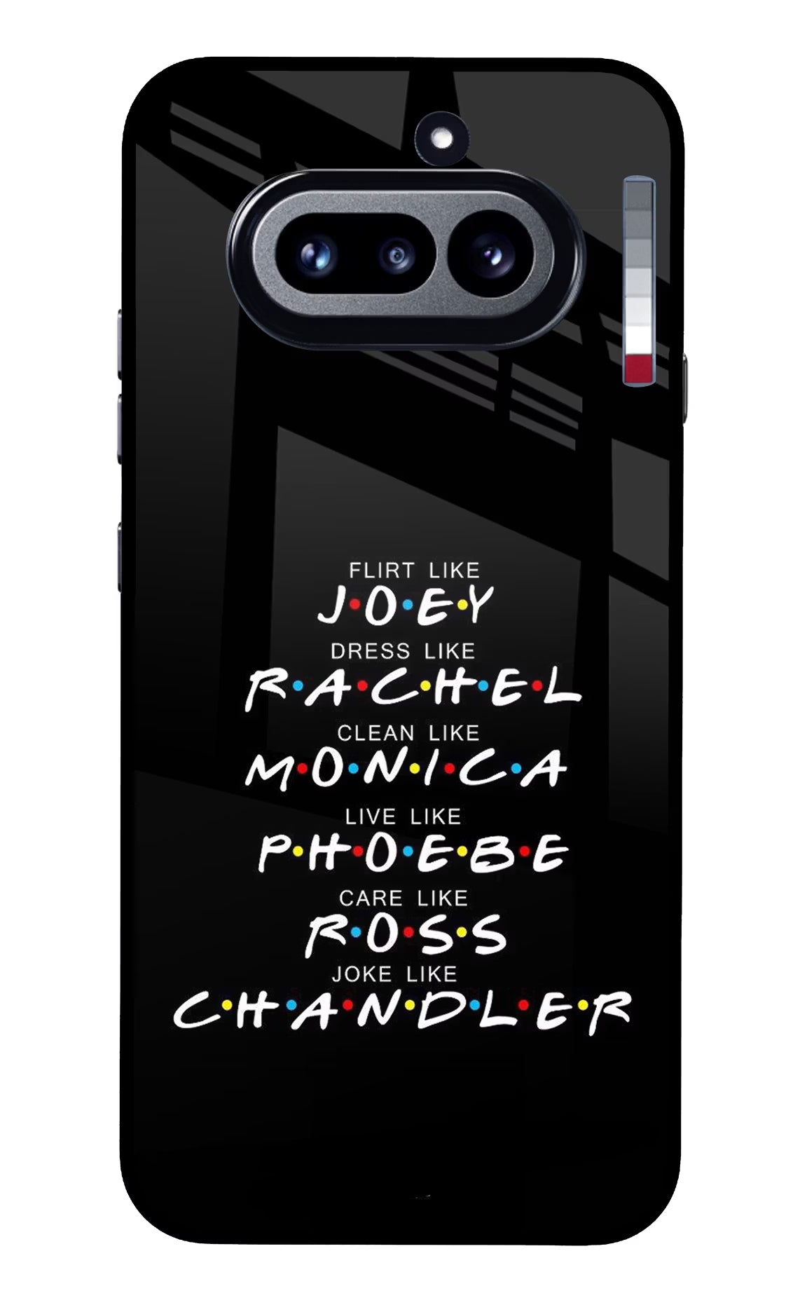 FRIENDS Character Nothing Phone 4a Glass Case