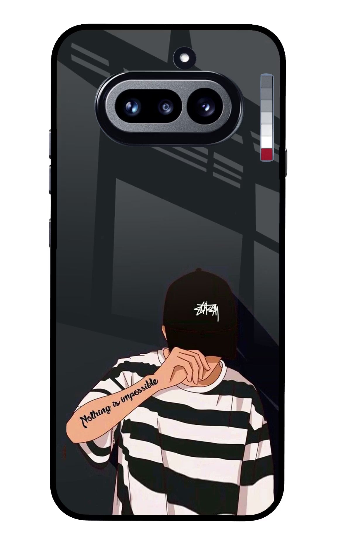 Aesthetic Boy Nothing Phone 4a Glass Case