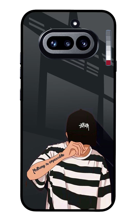 Aesthetic Boy Nothing Phone 4a Glass Case