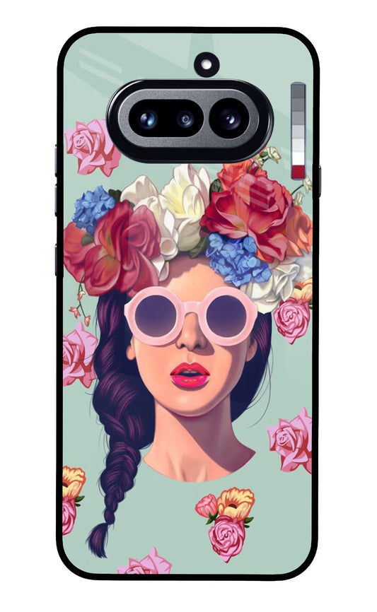 Pretty Girl Nothing Phone 4a Glass Case