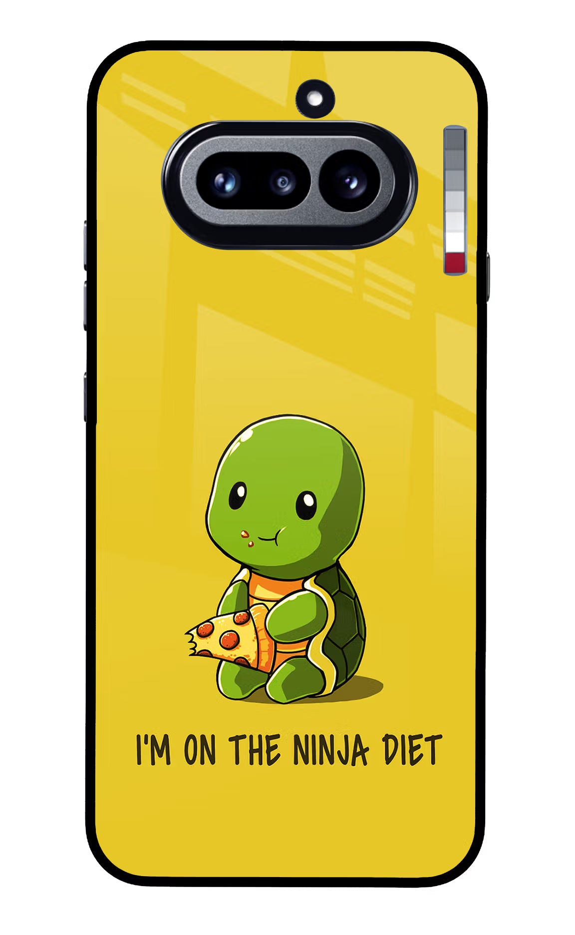 I'm on Ninja Diet Nothing Phone 4a Glass Case Back Cover by Casekaro