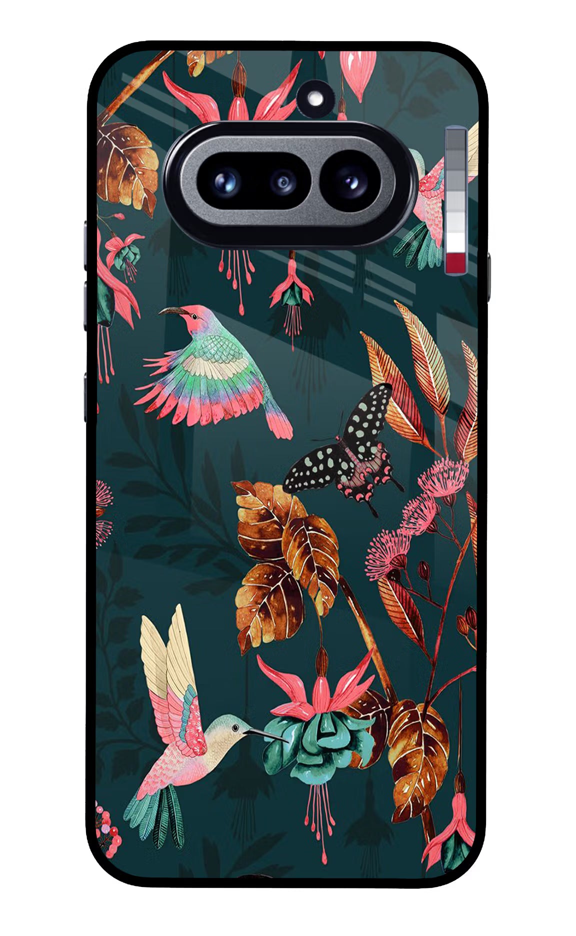 Birds Nothing Phone 4a Glass Case Back Cover by Casekaro