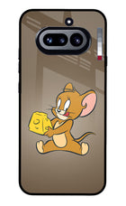 Jerry Nothing Phone 4a Glass Case Back Cover by Casekaro