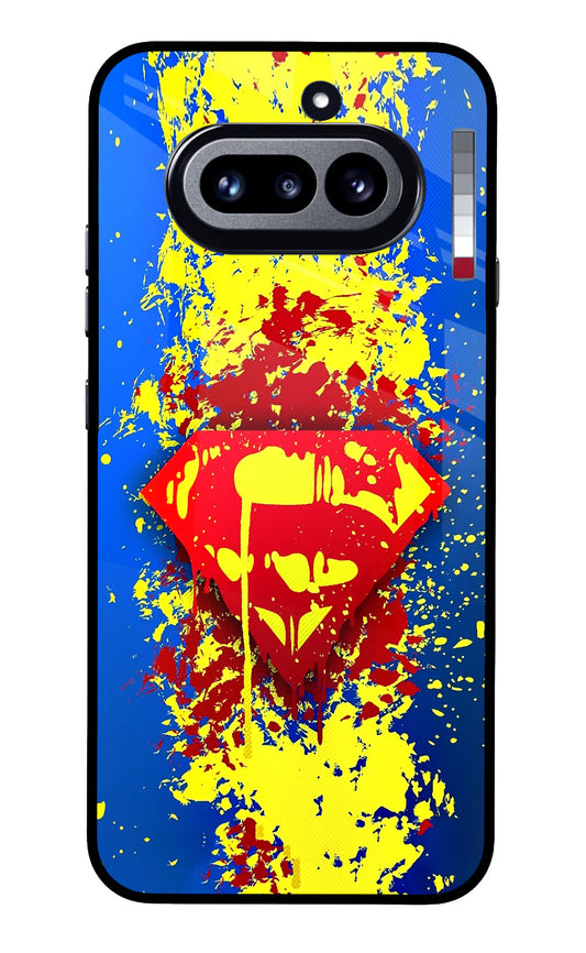 Superman logo Nothing Phone 4a Glass Case