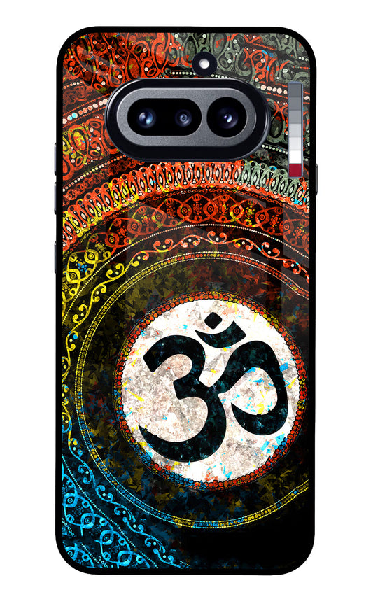 Om Cultural Nothing Phone 4a Glass Case