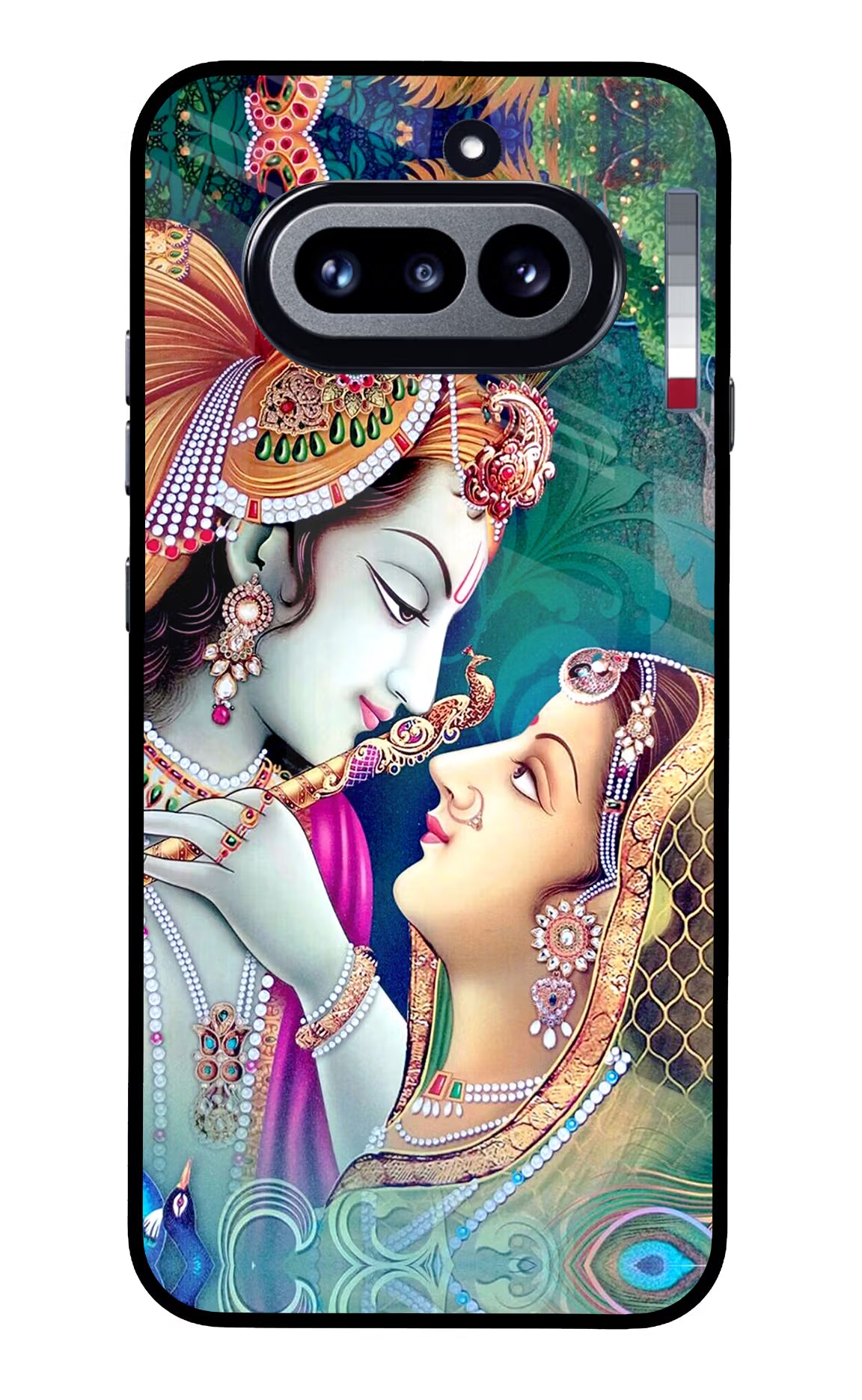 Lord Radha Krishna Nothing Phone 4a Glass Case