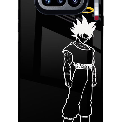 DBS Character Nothing Phone 4a Glass Case Back Cover by Casekaro
