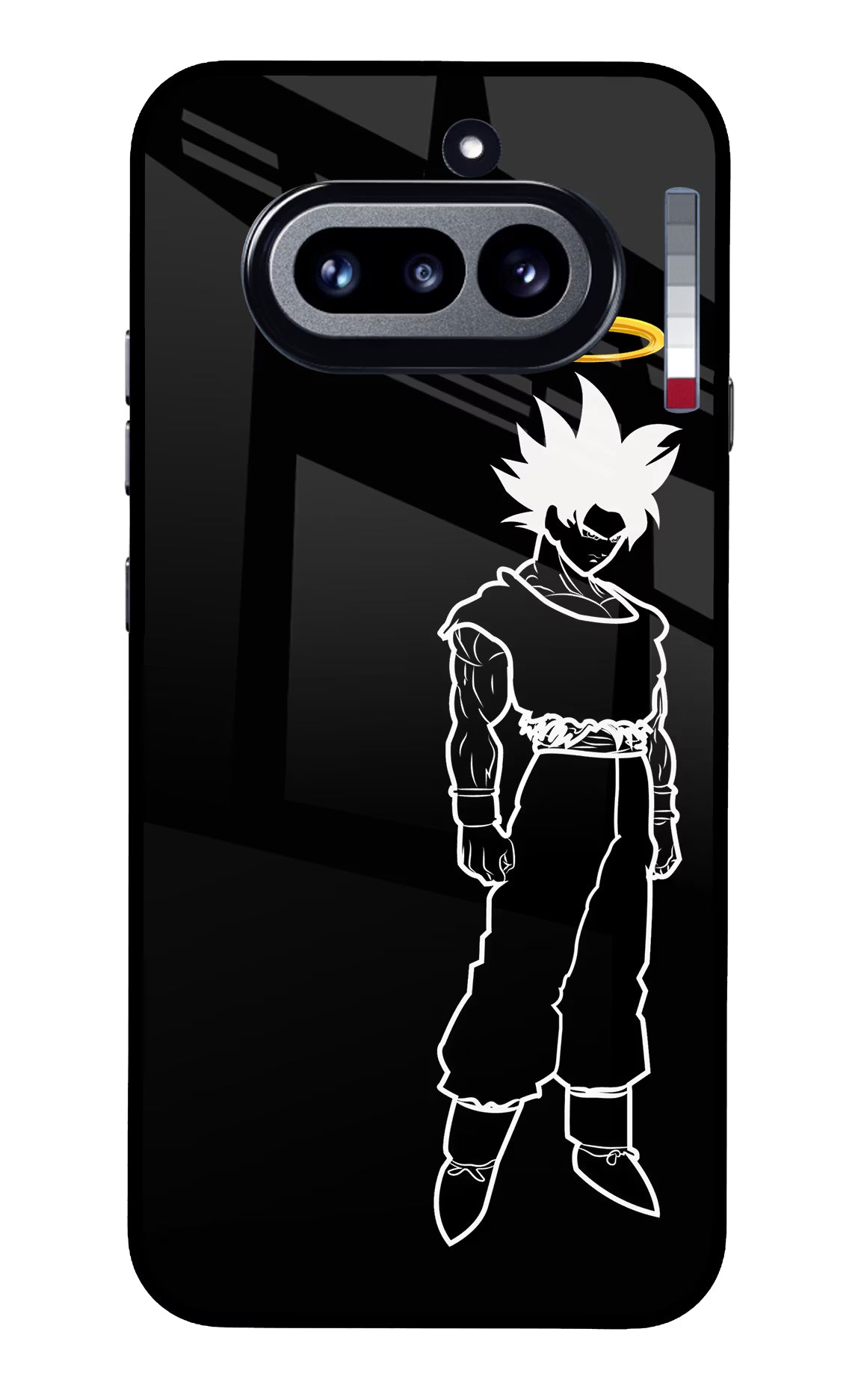 DBS Character Nothing Phone 4a Glass Case Back Cover by Casekaro