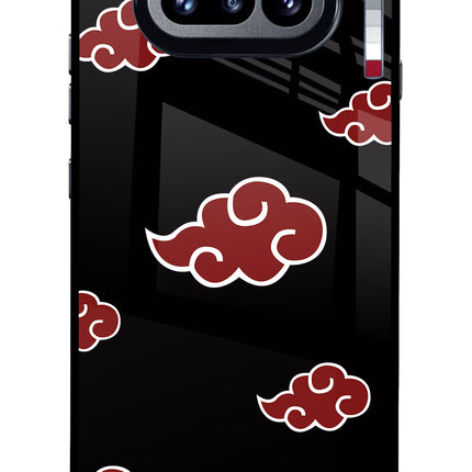 Akatsuki Nothing Phone 4a Glass Case Back Cover by Casekaro
