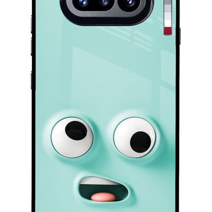 Funny Cartoon Nothing Phone 4a Glass Case Back Cover by Casekaro