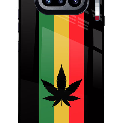 Weed Flag Nothing Phone 4a Glass Case
