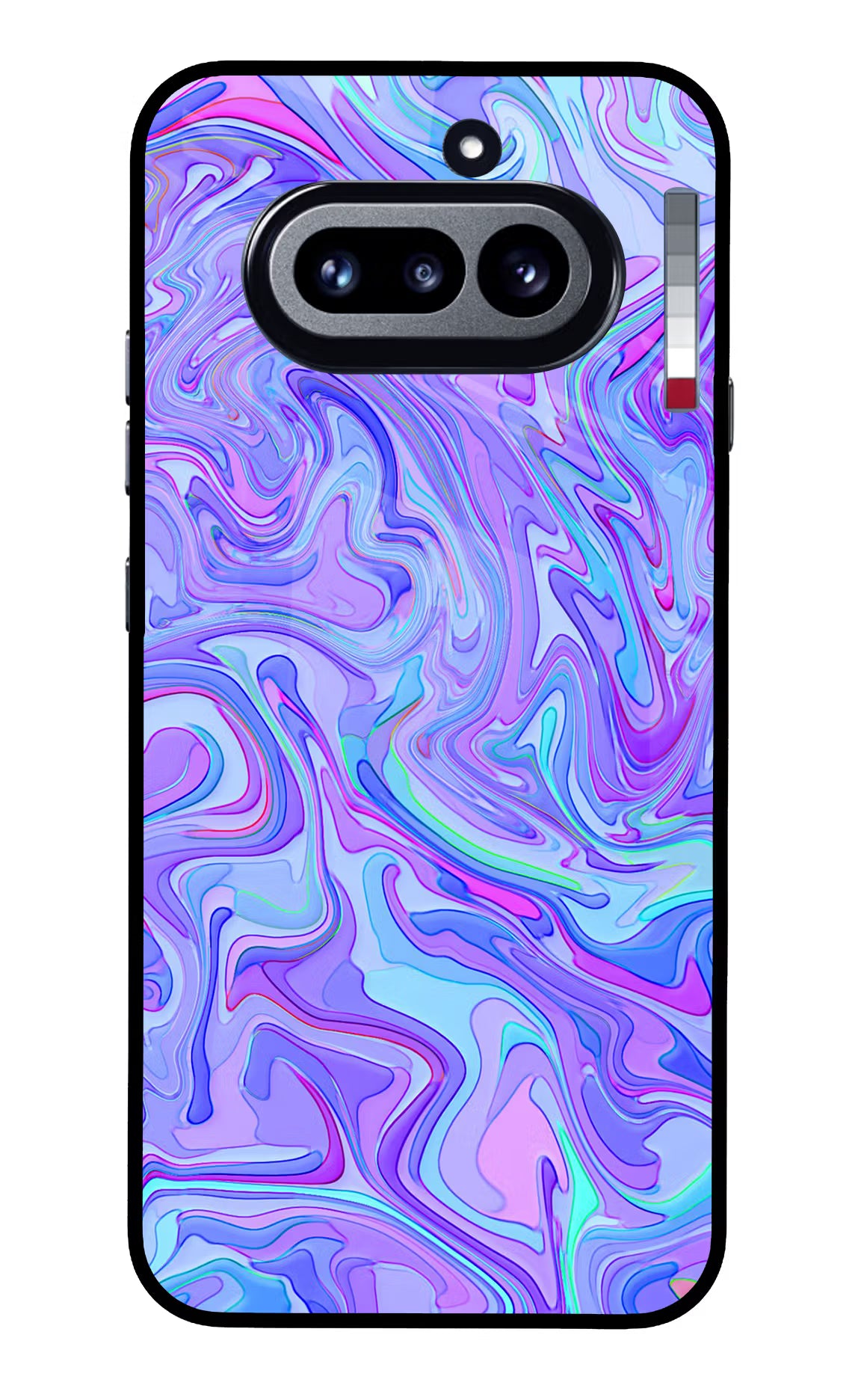 Glitter Nothing Phone 4a Glass Case