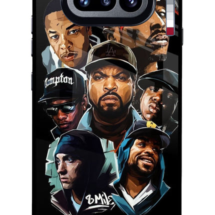 Rappers Nothing Phone 4a Glass Case Back Cover by Casekaro