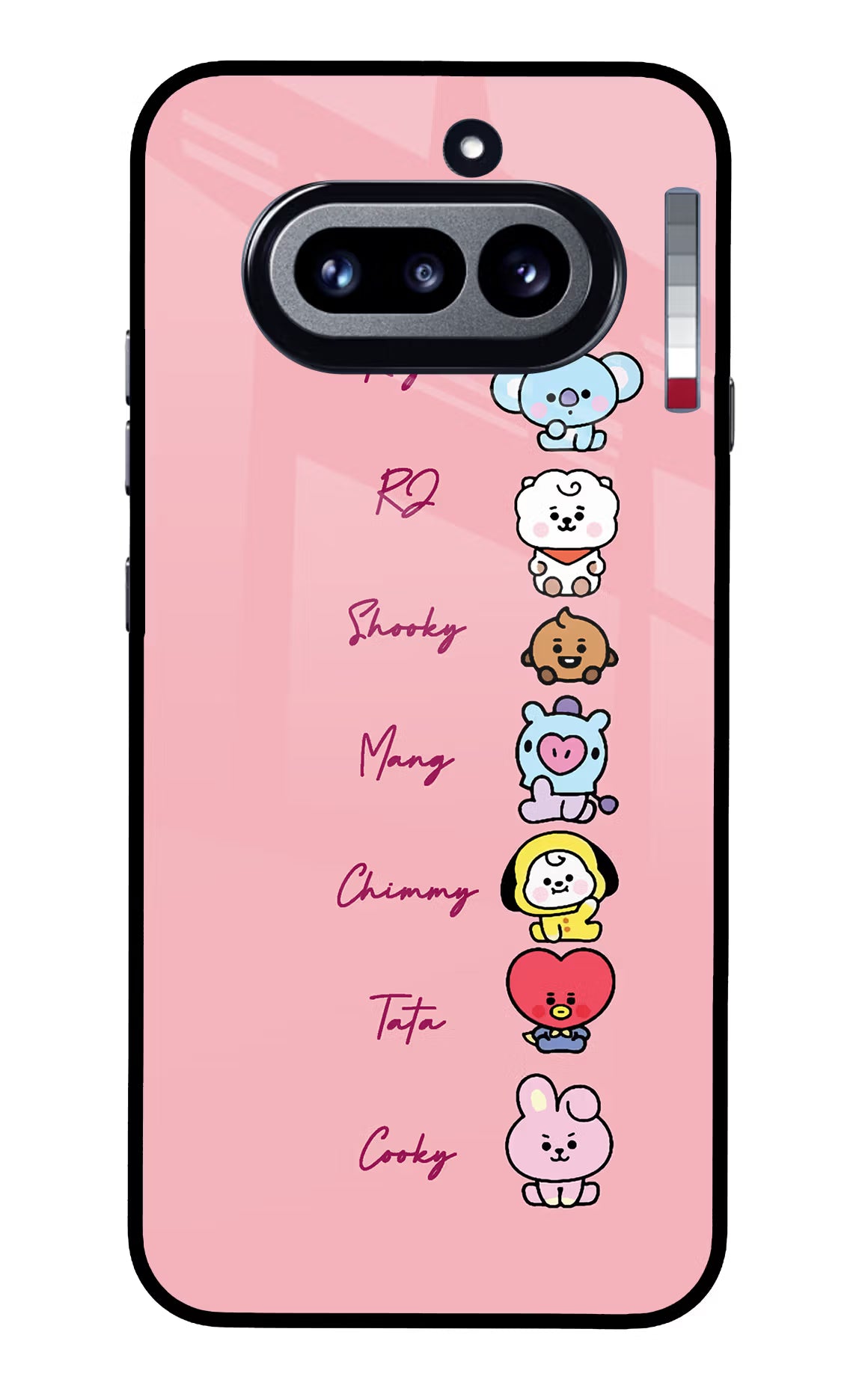 BTS names Nothing Phone 4a Glass Case