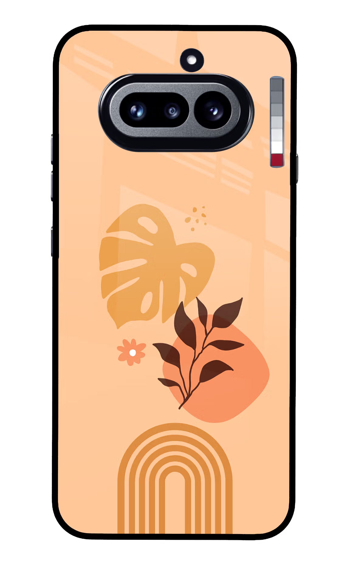 Bohemian Art Nothing Phone 4a Glass Case Back Cover by Casekaro