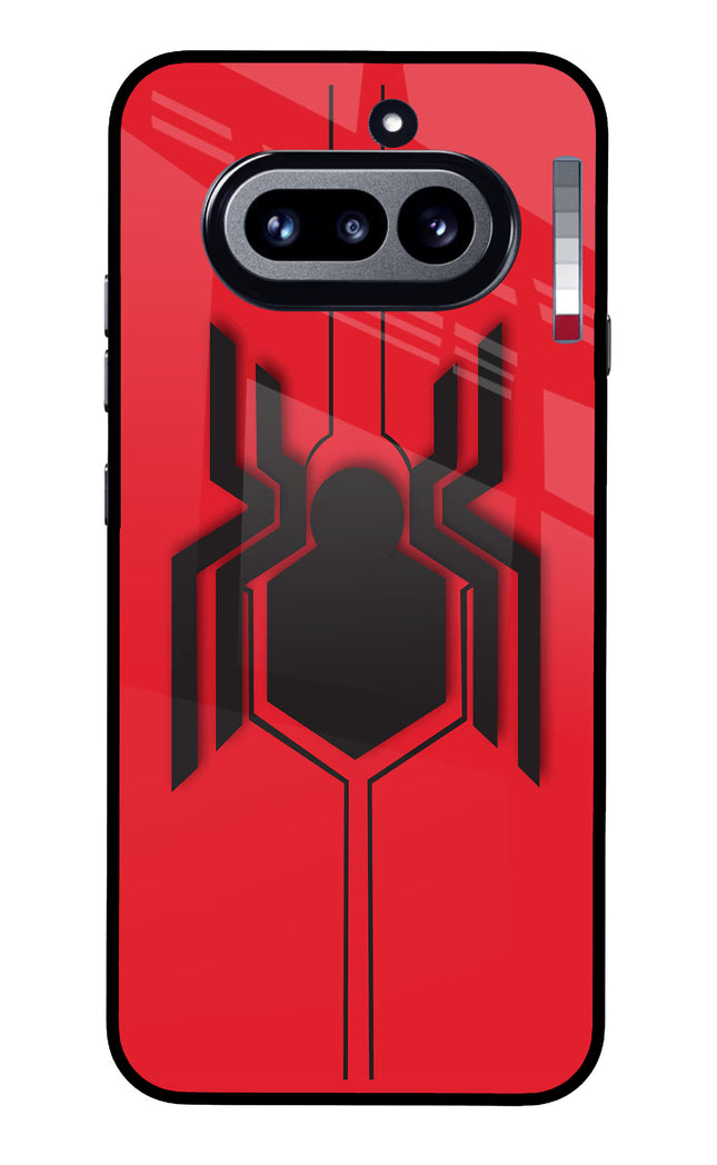 Spider Nothing Phone 4a Glass Case Back Cover by Casekaro