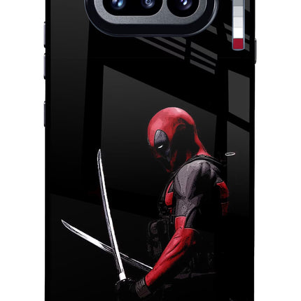 Deadpool Nothing Phone 4a Glass Case Back Cover by Casekaro
