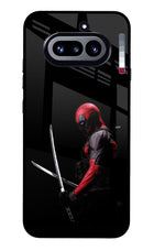 Deadpool Nothing Phone 4a Glass Case Back Cover by Casekaro