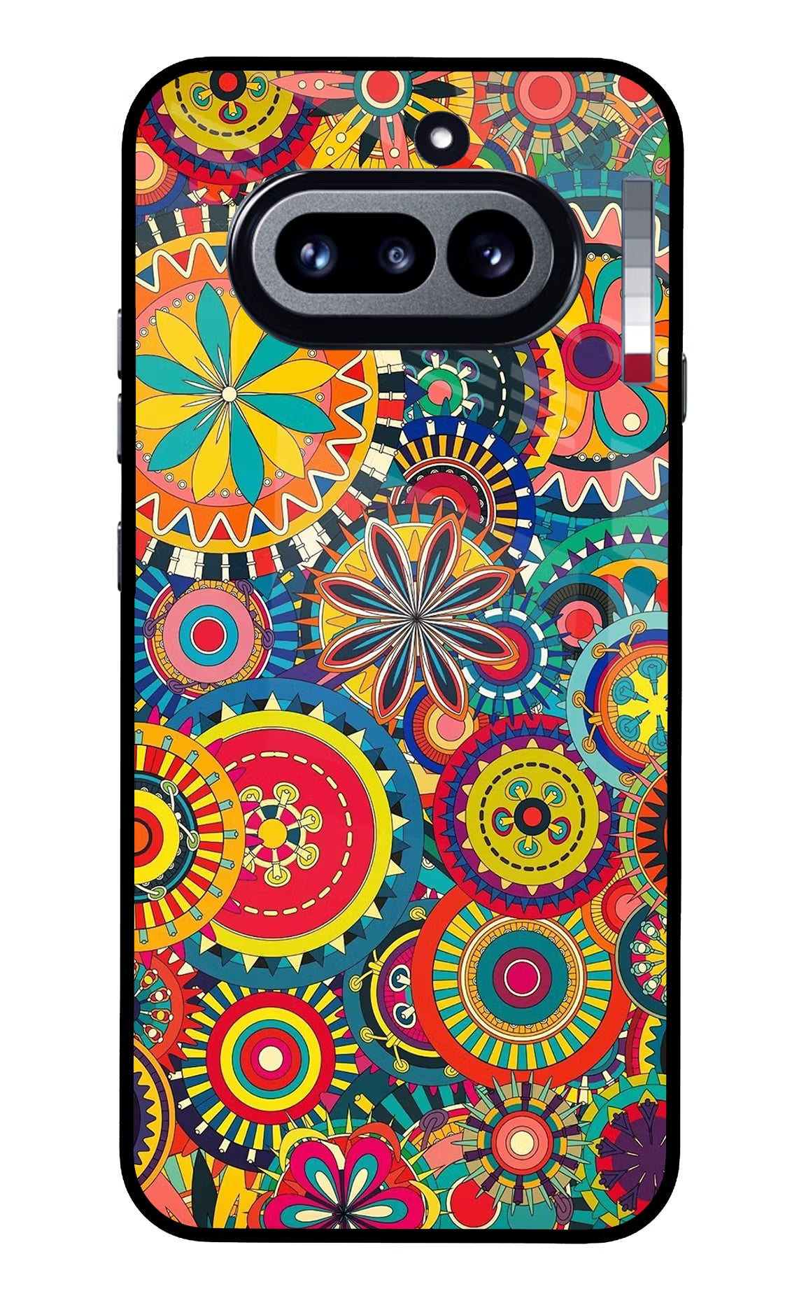 Gol Gol Art Nothing Phone 4a Glass Case Back Cover by Casekaro
